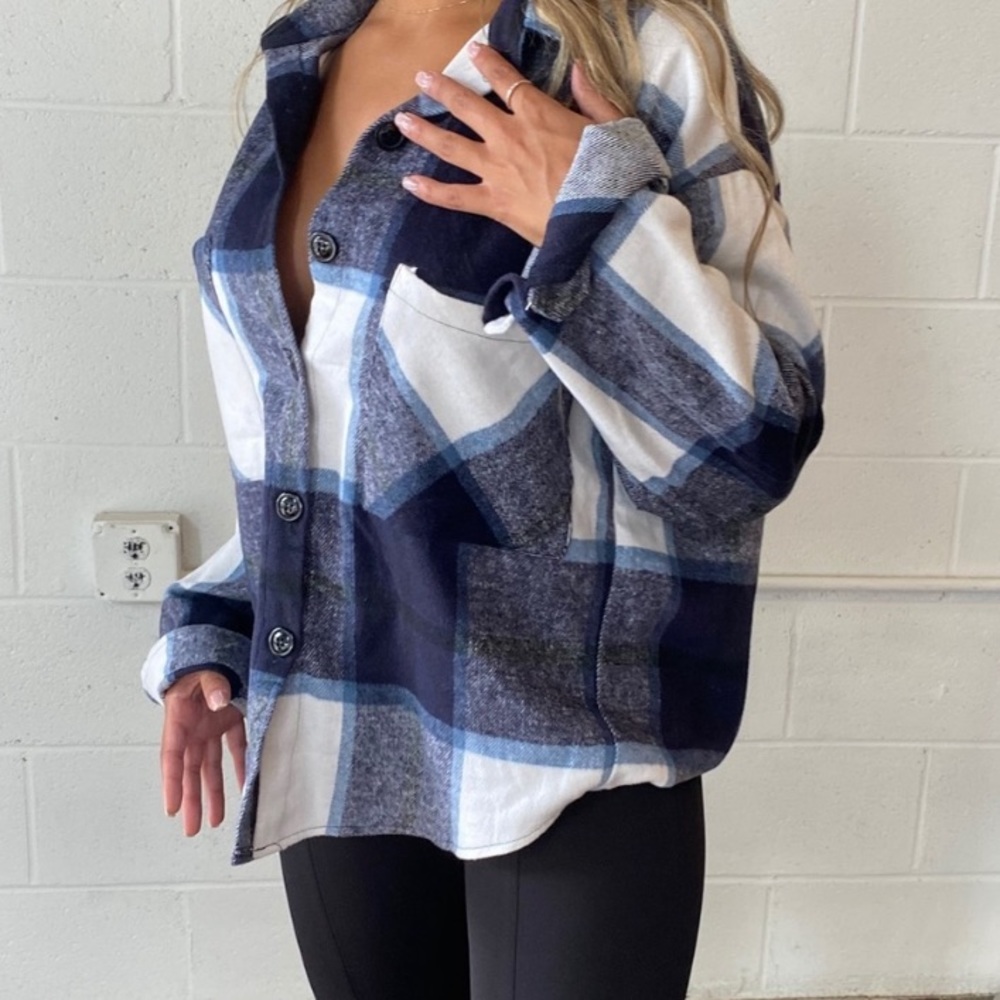 Pretty little thing plaid shirt